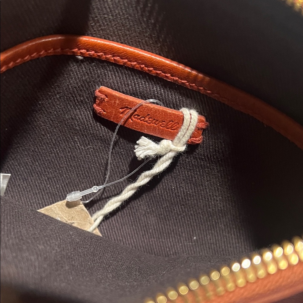Madewell Rich Cognac Leather Crossbody Bag - Picture 2 of 5